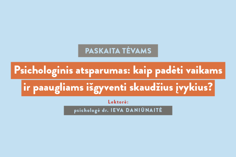 Renginio iliustracija