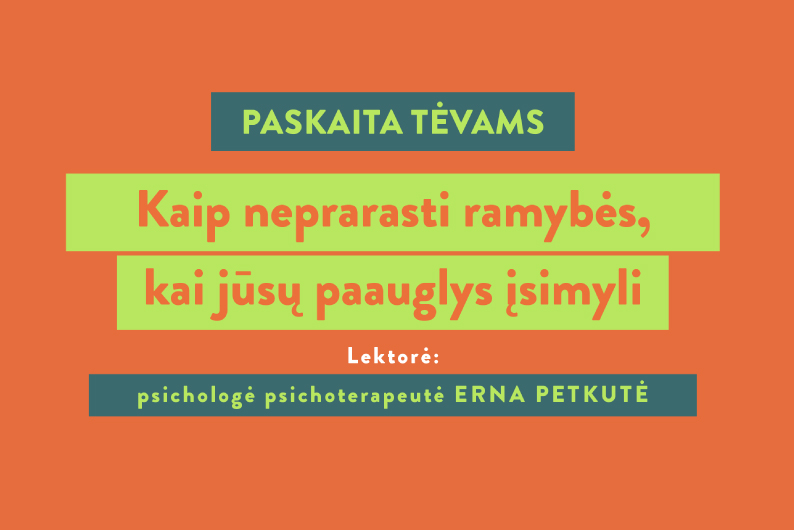 Renginio iliustracija