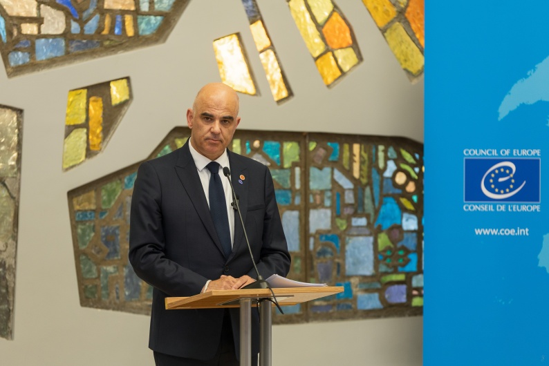 Europos Tarybos generalinis sekretorius Alainas Berset