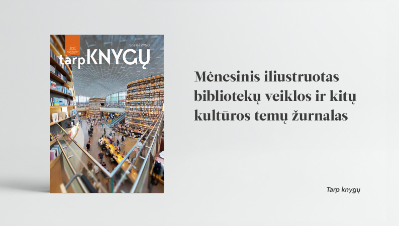 „Tarp knygų“ spalio numerio viršelis