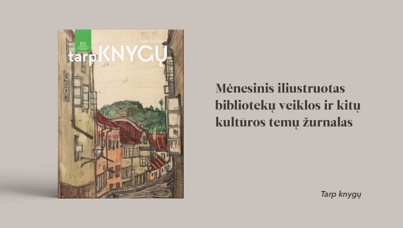 „Tarp knygų“ lapkričio numeris