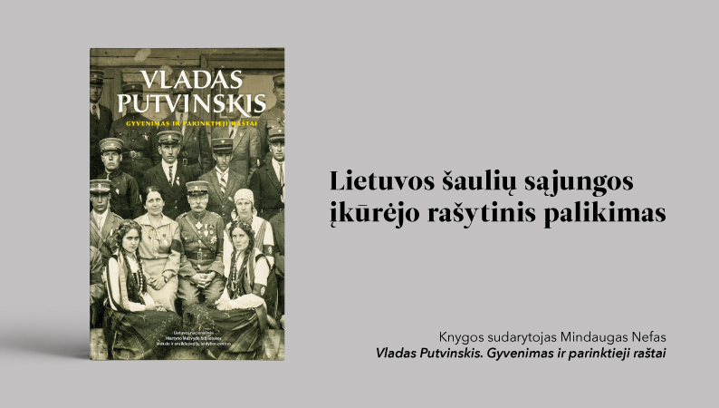 Lietuvos šaulių sąjungos įkūrėjo Vlado Putvinskio raštų viršelis