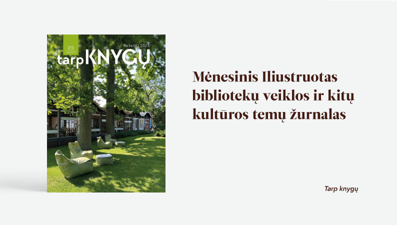 „Tarp knygų“ birželio mėnesio numeris