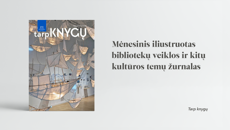 „Tarp knygų“ vasario numerio viršelis