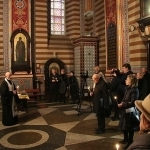 Memorial service at the Church of St. Nicolas