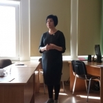 Kalba LEU Lituanistikos fakulteto dekanė doc. dr. Žydronė Kolevinskienė