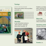 Žurnalo „Gimtoji kalba“ gegužės mėnesio numerio turinys