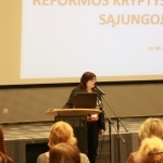 Pranešėja dr. Marija Stonkienė