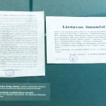 Ekspozicijos „Vilties Prezidentas Stasys Lozoraitis“ iliustracija