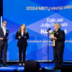 Akcijos „Metų knygos rinkimai 2024“ apdovanojimų vakaro akimirkos