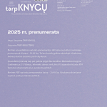 „Tarp knygų“ 2025 m. 9-asis numeris