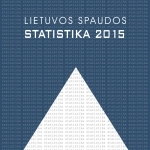 Biuletenio „Lietuvos spaudos statistika 2015“ viršelis