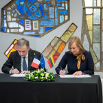 The National Libraries of Lithuania and France signed a memorandum of cooperation