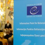 The Secretary General of the Council of Europe visited the National Library, where an information point for Belarusians will open this year 