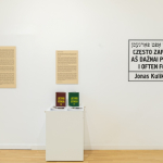 “I Often Forget”. Exhibition by Jonas Kulikauskas