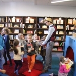 Vaikų ir jaunimo literatūros skaitykloje atidaryta vaikų erdvė