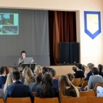 Debatų metodą pristatė Debatų klubui vadovaujanti Molėtų gimnazijos mokytoja Valentina Zapolskienė