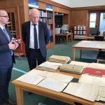 Introduction to the development of Lithuanian statehood – exhibition of the League of Nations documents.