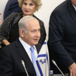Izraelio premjeras Benjaminas Netanyahu