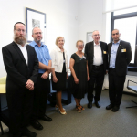 Istorinis Izraelio Valstybės delegacijos vizitas Nacionalinės bibliotekos Judaikos tyrimų centre