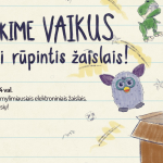 Edukacinis renginys šeimai „Išmokykime vaikus tinkamai rūpintis žaislais“