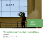 Seminaras „Abstrakčios tapybos skaitymo taktikos“