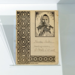 Mokyklinis sąsiuvinis su Žemaitės atvaizdu, 1921–1924. 24 p. 21 x 16,6 cm