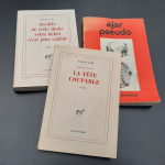 Šios knygos prancūzų kalba papildė bibliotekoje kaupiamą įvairiakalbį rašytojo Romaino Gary kūrybos palikimą.