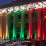 Nacionalinė biblioteka mini Laisvės gynėjų dieną