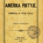 Amerika pirtyje / parašė Keturakis. – 1895 © epaveldas.lt