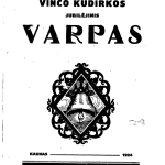 Vinco Kudirkos jubilėjinis Varpas. – 1924 © epaveldas.lt