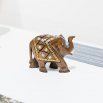 A souvenir elephant from the Ivanauskaitė collection.
