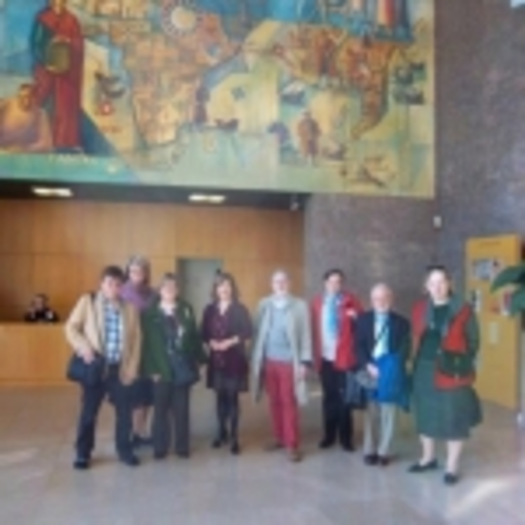 IFLA UNIMARC nuolatinio komiteto nariai ir Portugalijos nacionalinės bibliotekos atstovė Rosa Maria Galvão