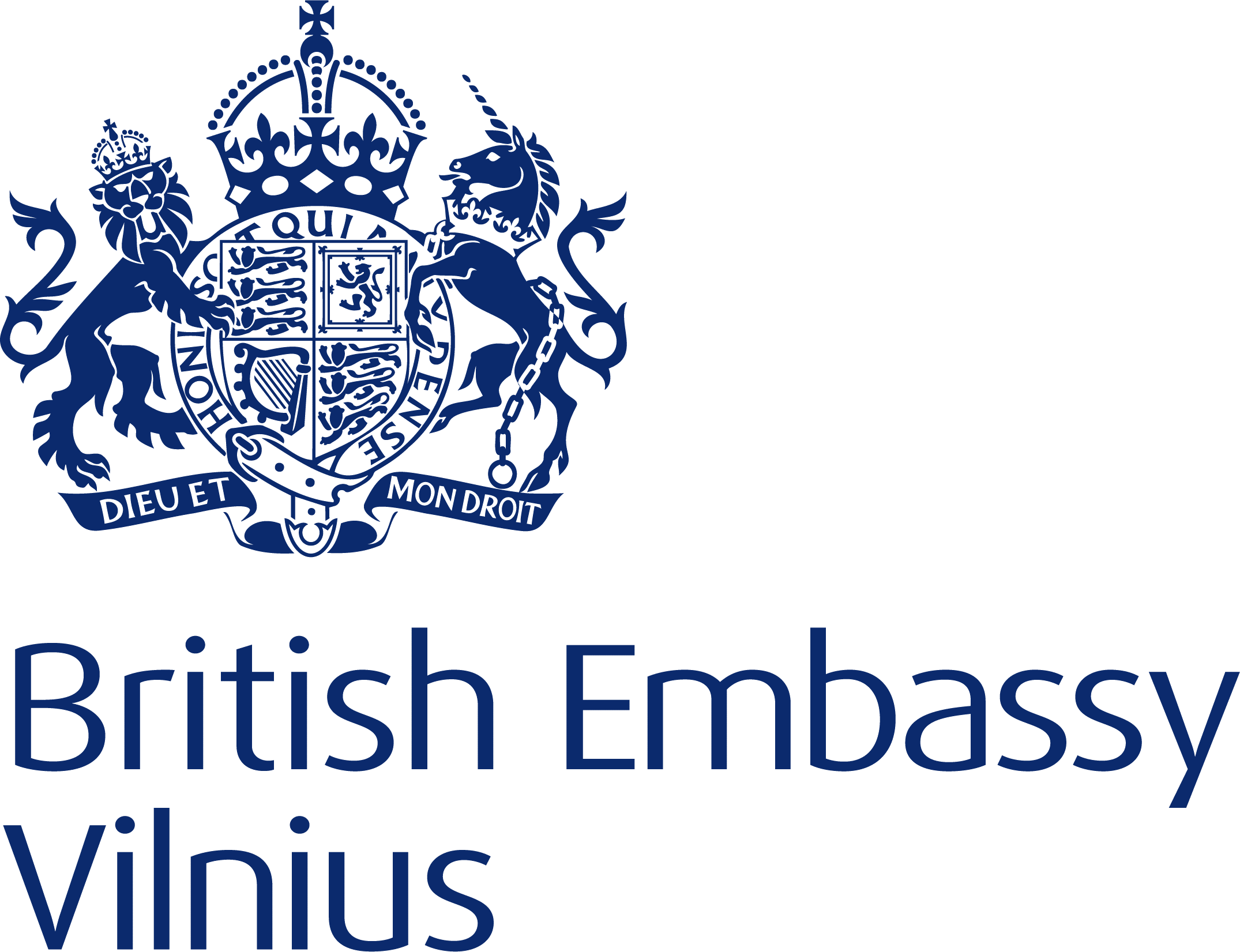 British Embassy Vilnius logo