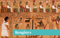 Vasario 7 d.: sakralūs pasaulio tekstai. Egipto mirusiųjų knygos „biografija“