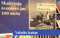 100-metį švenčianti knygų šventovė Vilniaus knygų mugėje